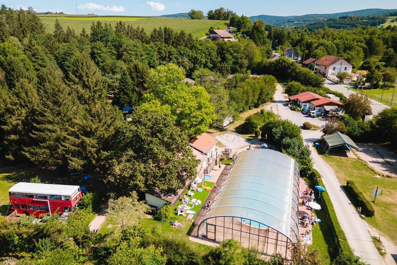 Hotel Glamping The Vosges Corcieux Exterior foto